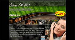 Desktop Screenshot of cairnsfm891.org.au
